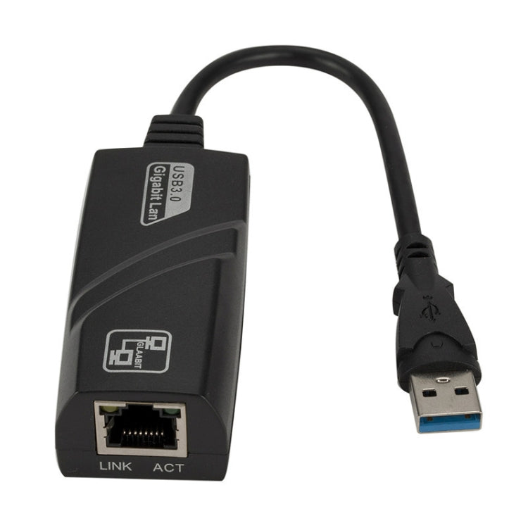 10/100/1000 Mbps RJ45 to USB 3.0 External Gigabit Network Card, Support WIN10 10/100/1000 Mbps RJ45 to USB 3.0 External Gigabit Network Card, Support WIN10